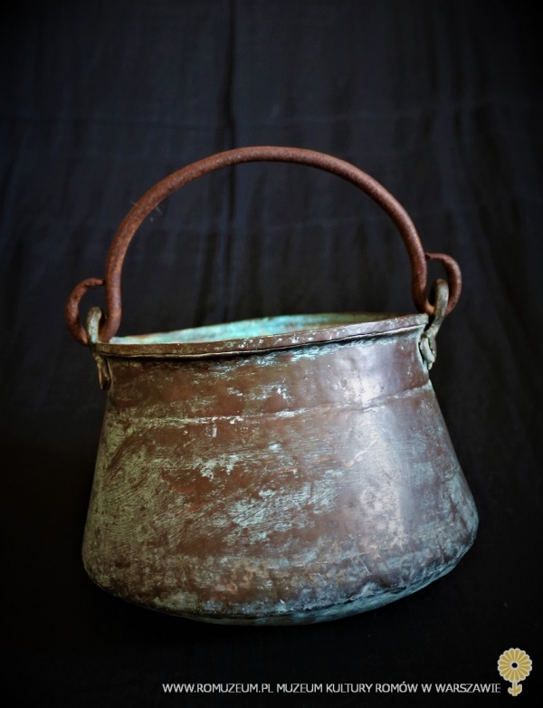 kociołek miedziany "cygańska droga"
