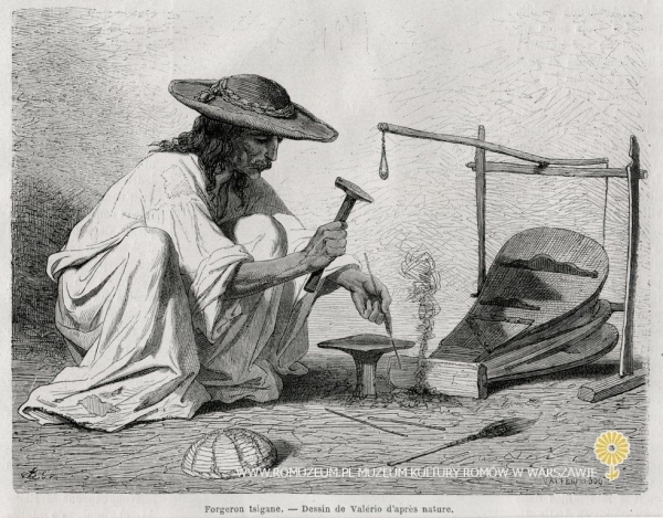 Th&eacute;odore Valerio, Forgeron tsigane