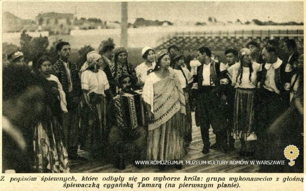 Elekcja Kr&oacute;la Cygańskiego w Warszawie - koncert