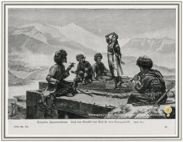 Tanzendes Zigeunerm&auml;dchen