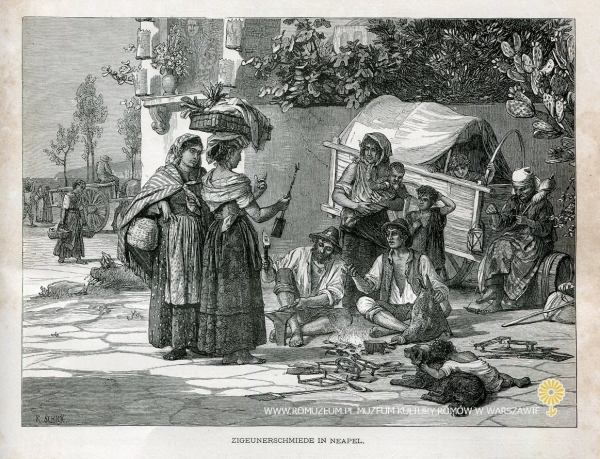 Cygańska kuźnia w Neapolu
