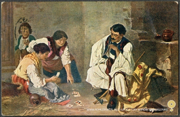 Question au sort. - Kartenaufschl&auml;gerin. - Пропочица