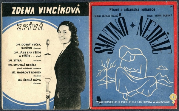 Smutn&aacute; ned&eacute;le, Piseň a cik&aacute;nsk&aacute; romance