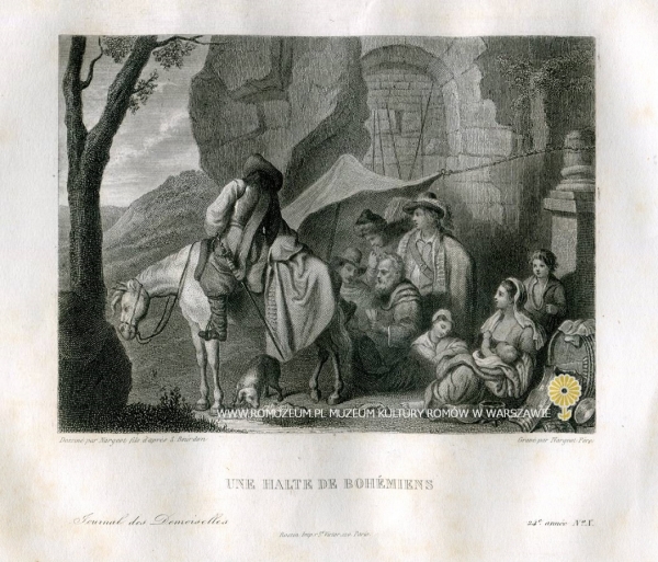 Une halte de Boh&eacute;miens