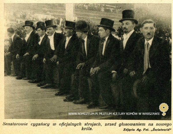 Elekcja Kr&oacute;la Cygańskiego w Warszawie - senatorowie