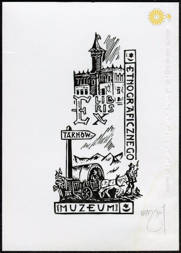 Exlibris Muzeum Etnograficznego w Tarnowie
