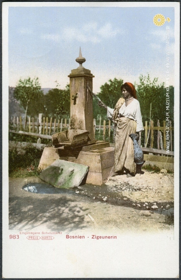Bosnien-Zigeunerin
