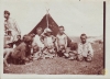 Ż&oacute;łkiew, dzieci przed namiotem