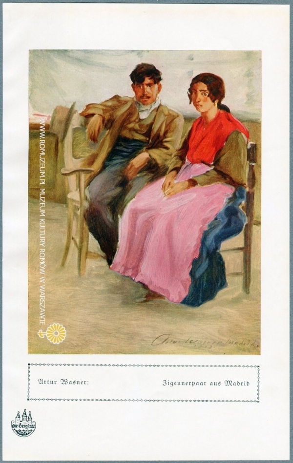 Zigeunerpaar aus Madrid