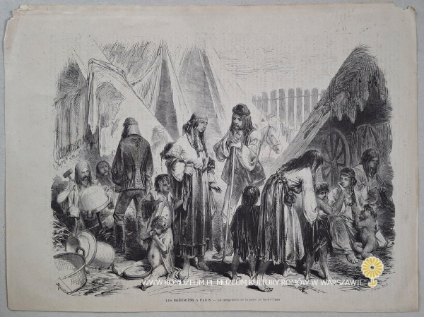 Les Boh&eacute;miens &agrave; Paris Le campement de la Porte Saint Ouen
