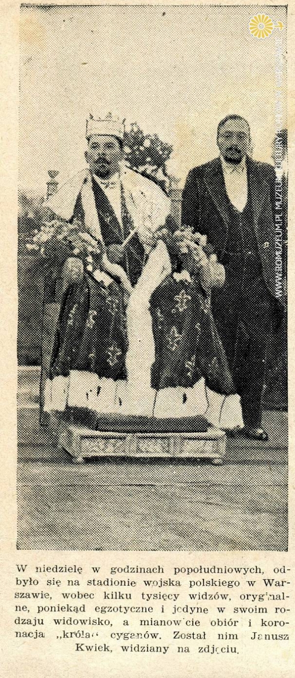 Obi&oacute;r i koronacja "kr&oacute;la" Cygan&oacute;w