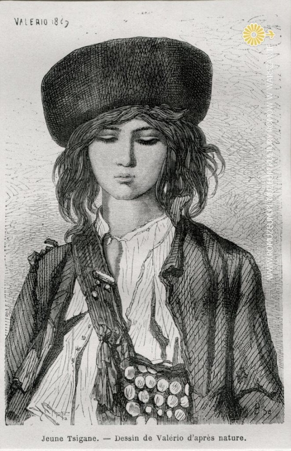 Th&eacute;odore Valerio, Jeune Tsigane