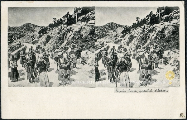 Čern&aacute; hora, potulni cik&aacute;ni