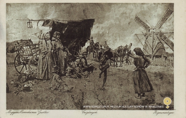 Czig&aacute;nyok, Zigeunerlager